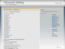 Tablet Screenshot of derwynd.com